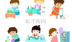 做家务漫画,趣味解读家庭生活点滴